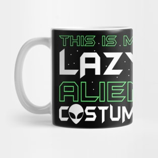 This Is My Lazy Alien Costume Mug